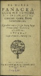 De herba panacea, quam alii tabacum, alii petum, aut nicotianam vocant, brevis commentariolus :