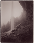 2-part panorama, Indian Ladder Trail, John Boyd Thacher State Park, Voorheesville, New York