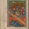 The Three Marys at the tomb and the resurrection of Christ