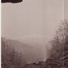 3-part panorama, Indian Ladder Trail, John Boyd Thacher State Park, Voorheesville, New York