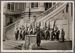 On Heroes' Remembrance Day, the Führer spoke at the Berlin Arsenal in tribute to the dead of the World War and the War of 1939-40.  His words manifested the "brass-bound" will of the nation to fight through to victory.