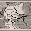 This is how the warmongers would divide Germany.  This map is from a document found in Paris, showing one of the Franco-English war aims disclosed to American Secretary of State Sumner Welles by French Minister-President Reynaud.
