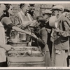 In the territories, especially those which suffered from the war, NSB Sisters arrived to ensure that captured supplies were divided equally and fairly among the needy populace.