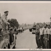 On a trip through the region of the Maginot Line and Alsace, the Fuhrer visited the fallen fortifications, German (army) formations, and finally the old German imperial city of Strasburg.