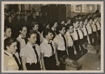 And the working youth of Greater Germany held the "Third Reich Rally of Creative Young People".  The war does not alter their duty to be efficient, skilled workers.  The BDM also turned up at a Berlin apprentices' workshop.