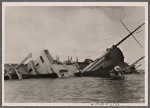 Air Force and Navy carry on the war against Greater Germany's last enemy: England!  Every day higher totals of sunken shipping are reported.  England, which tried to win with blockade politics, is now surrounded tighter and tighter.  The last--the final--phase of Germany's struggle for liberation is at hand.