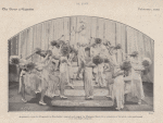 A moment from the Rhapsody in Blue ballet, created and staged by Madame Rasch for a company of her girls, who performed it in the Keith theaters