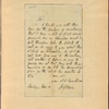 William Godwin autograph letter signed to [?], 10 Nov [no year]