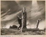 Boris Karloff in a scene from Bride of Frankenstein.