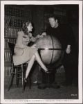 Promotional photograph of Evelyn Ankers and Lon Chaney, Jr. from The Ghost of Frankenstein.