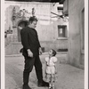 Lon Chaney, Jr. and Janet Ann Gallow in a scene from The Ghost of Frankenstein.
