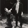 David Dukes and Keith Jochim in a scene from Frankenstein by Victor Gialanella.