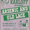 Boris Karloff in person Arsenic and old lace by Joseph Kesserling