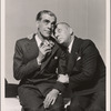 Publicity photo of Boris Karloff and Erich von Stroheim for Arsenic and Old Lace
