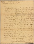 Letter to Robert Hunter Morris, Governor of Pennsylvania