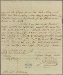 Letter to Richard Waldron, Secretary of the Province of New Hampshire