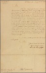Letter to Horatio Sharpe, Deputy Governor of Maryland