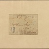 Letter to Francis Street, Philadelphia