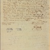 Letter to Oliver De Lancey