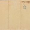 Letter to Oliver De Lancey