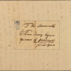 Letter to William Denny, Governor of Pennsylvania, Philadelphia