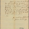 Letter to Robert H. Morris, Governor of Pennsylvania
