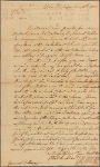 Letter to Gov. [James] De Lancey