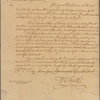 Letter to Rev. Stephen Williams, Springfield