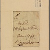 Letter to Rev. Stephen Williams, Longmeadow [Mass.]