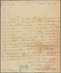 Letter to Gen. [Sir William] Johnson