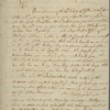 Letter to William Samuel Johnson, London