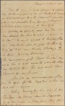 Letter to Governor Horatio Sharpe of Maryland