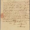Letter to Samuel Galloway