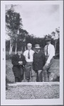 Eric Satie, John Quinn, Constantin Brancusi and Henri Pierre Roché at Fontainebleau, 1921