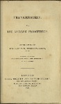 Frankenstein: or, The modern Prometheus; to which is added vol. 1 of F. Schiller's The Ghost-Seer
