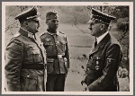 Among the German soldiers who had distinguished themselves through the daring deeds that made them the conquerers of Fort Eben-Emael, the Fuhrer decorated Lieutenant Colonel Mikosch and Sergeant 1st Class Portsteffen with the Knight's Cross of the Iron Cross.