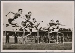 [The Hitler Youth held their Summer War Games in the great stadium in Breslau. They showed that sports, as a permanent part of German life, go on despite the war.]