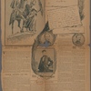 William Tecumseh Sherman, General. [Clockwise, from upper left:] The equestrian statue of General Sherman by Augustus St. Gaudens; Gen. Sherman. From a war time photograph ; Sherman's letter to Slocum ; Maj. Gen. Henry W. Slocum. From a war time photograph ; Gen. W.T. Sherman. From a war time photograph.