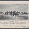 5. Sherman at Savannah, Ga. 1865. Engraving 14 x 26 plus wide margins, hand colored. $75.00. In addition to the pleasing background view of Savannah, this print is a fine record of Sherman's officers, all being keyed and identified in the lower margin.