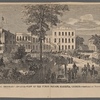 General Sherman's advance--view of the public square, Marietta, Georgia.--Sketched by Theodore R. Davis.--(See next page.)