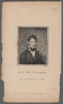 Lieut. John T. Shubrick, late of the United States Navy