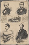 Judge Crawford.--(From a photograph by Brady) ; District attorney Ould.--(From a photograph by Brady) ; The City Hall at Washington in which the trial takes place ; Mrs. Sickles.--(From a photograph by Brady) ; The witness Butterworth.--(From a photograph by Brady).