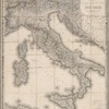 Carta geografica statistica e postale dell'Italia