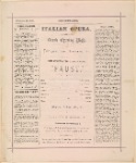 The Programme. Lewis's Theatre Royal, Chowringhee, Dramatic & Burlesque Company's production of Othello.