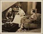 Alfred Lunt, Noël Coward, and Lynn Fontanne in the original Broadway production of Noël Coward's "Design for Living."