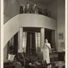 Alfred Lunt, Noël Coward, and Lynn Fontanne in the original Broadway production of Noël Coward's "Design for Living."
