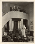 Alfred Lunt, Noël Coward, and Lynn Fontanne in the original Broadway production of Noël Coward's "Design for Living."