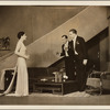 Alfred Lunt, Noël Coward, and Lynn Fontanne in the original Broadway production of Noël Coward's "Design for Living."