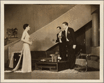 Alfred Lunt, Noël Coward, and Lynn Fontanne in the original Broadway production of Noël Coward's "Design for Living."