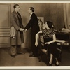 Alfred Lunt, Noël Coward, and Lynn Fontanne in the original Broadway production of Noël Coward's "Design for Living."